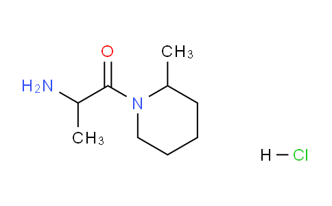 CAS No. 1236262-72-8, 2-Amino-1-(2-methylpiperidin-1-yl)propan-1-one hydrochloride