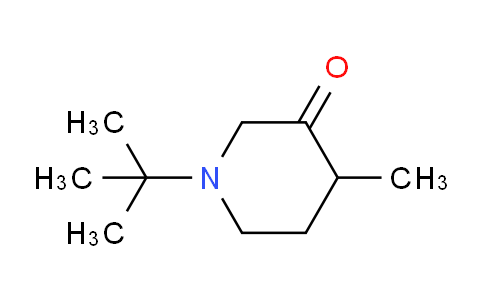 CAS No. 59554-82-4, 1-(tert-Butyl)-4-methylpiperidin-3-one