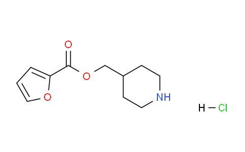 CAS No. 1219949-54-8, Piperidin-4-ylmethyl furan-2-carboxylate hydrochloride