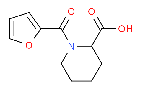 CAS No. 1025450-05-8, 1-(Furan-2-carbonyl)piperidine-2-carboxylic acid