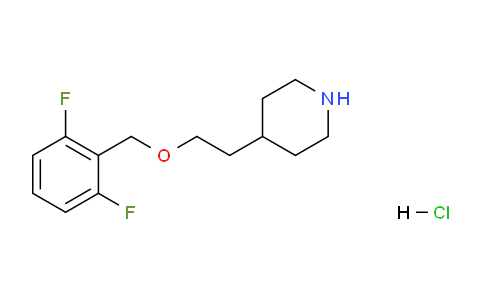 CAS No. 1220017-65-1, 4-(2-((2,6-Difluorobenzyl)oxy)ethyl)piperidine hydrochloride