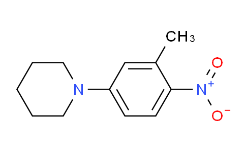 CAS No. 120534-11-4, 1-(3-Methyl-4-nitrophenyl)piperidine