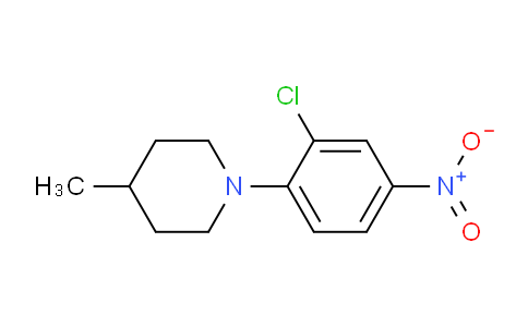 CAS No. 927703-57-9, 1-(2-Chloro-4-nitrophenyl)-4-methylpiperidine