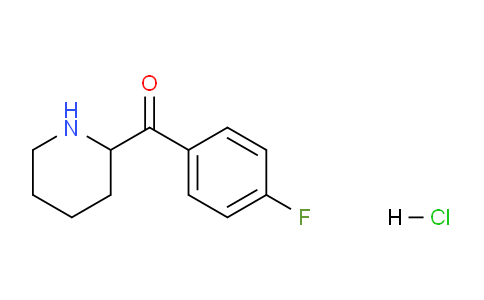 CAS No. 1017366-82-3, 2-[(4-Fluorophenyl)carbonyl]piperidine HCl