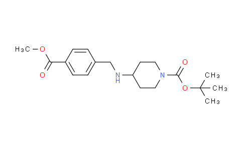 CAS No. 888944-34-1, tert-Butyl 4-[4-(methoxycarbonyl)benzylamino]piperidine-1-carboxylate