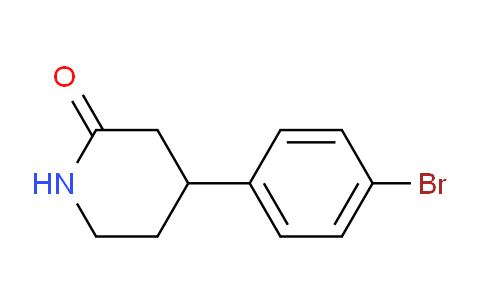 CAS No. 1893051-68-7, 4-(4-bromophenyl)piperidin-2-one