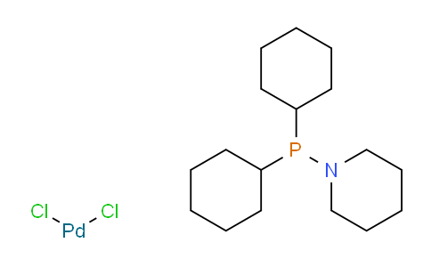 CAS No. 1227935-55-8, dichloropalladium;dicyclohexyl(piperidin-1-yl)phosphane