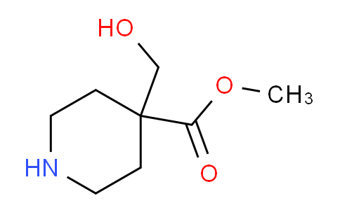 1006044-28-5 | methyl 4-(hydroxymethyl)piperidine-4-carboxylate