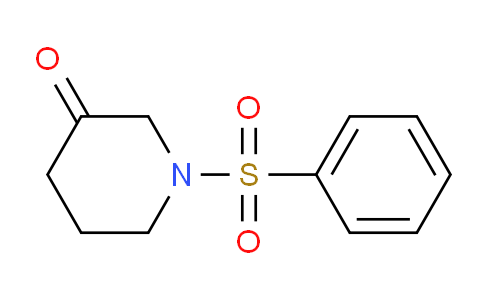 CAS No. 267666-10-4, 1-(benzenesulfonyl)piperidin-3-one