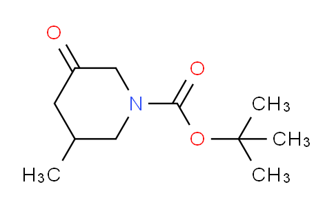 CAS No. 1509382-47-1, tert-butyl 3-methyl-5-oxopiperidine-1-carboxylate