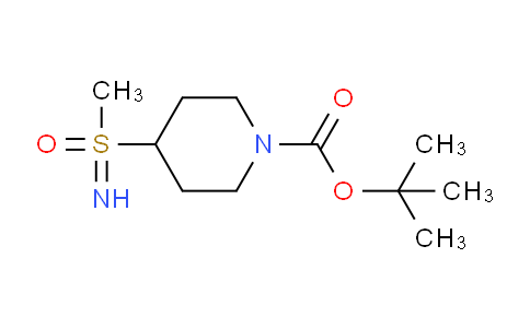 CAS No. 1934513-55-9, tert-butyl 4-(S-methylsulfonimidoyl)piperidine-1-carboxylate