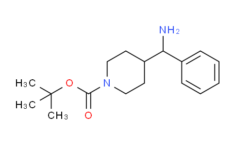 CAS No. 612532-09-9, 1-Boc-4-[amino(phenyl)methyl]piperidine