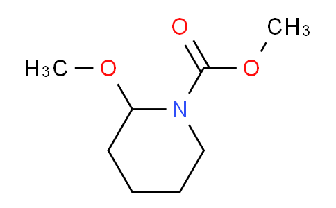 CAS No. 56475-86-6, methyl 2-methoxypiperidine-1-carboxylate