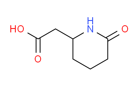 CAS No. 66654-69-1, 2-(6-oxopiperidin-2-yl)acetic acid