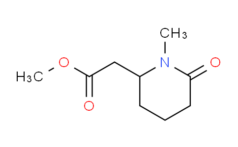 CAS No. 20845-28-7, methyl 2-(1-methyl-6-oxopiperidin-2-yl)acetate