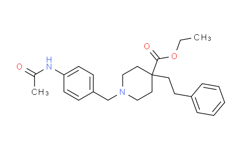 CAS No. 1069498-96-9, Ethyl 1-(4-acetamidobenzyl)-4- phenethylpiperidine-4-carboxylate
