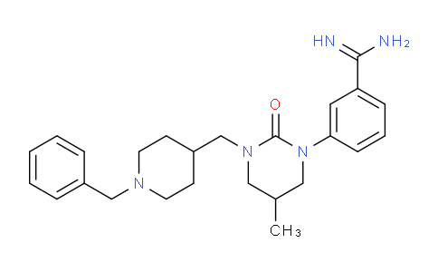 MC775130 | 1832686-43-7 | 3-[3-(1-Benzyl-piperidin-4-ylmethyl)-5-methyl-2-oxo- tetrahydro-pyrimidin-1-yl]-benzamidine