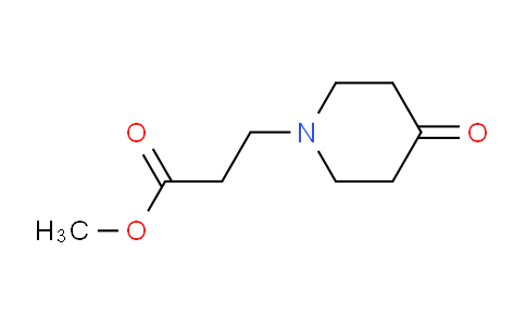 CAS No. 190515-96-9, methyl 3-(4-oxopiperidin-1-yl)propanoate
