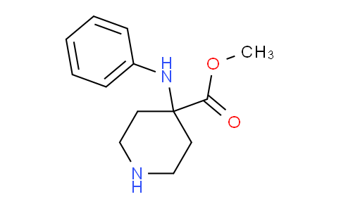 CAS No. 61085-80-1, methyl 4-anilinopiperidine-4-carboxylate