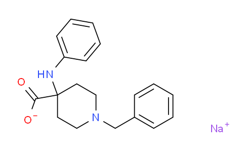61085-47-0 | sodium;4-anilino-1-benzylpiperidine-4-carboxylate
