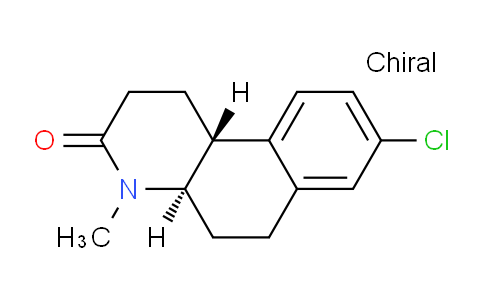 CAS No. 148905-78-6, (4aR,10bR)-8-chloro-4-methyl-1,2,4a,5,6,10b-hexahydrobenzo[f]quinolin-3-one
