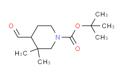 CAS No. 2393850-16-1, tert-butyl 4-formyl-3,3-dimethylpiperidine-1-carboxylate