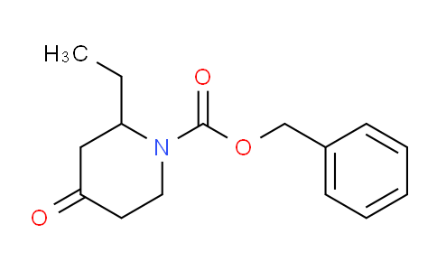 CAS No. 1245645-94-6, benzyl 2-ethyl-4-oxopiperidine-1-carboxylate