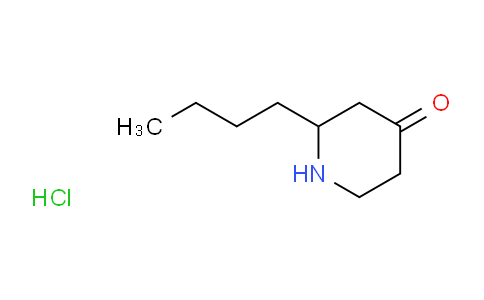 CAS No. 183591-49-3, 2-butylpiperidin-4-one hydrochloride