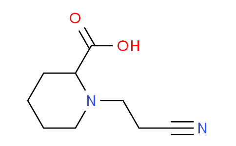 CAS No. 36901-90-3, 1-(2-cyanoethyl)piperidine-2-carboxylic acid