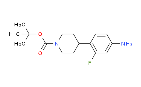 CAS No. 188975-15-7, 1-Piperidinecarboxylic acid, 4-(4-amino-2-fluorophenyl)-, 1,1-dimethylethyl ester