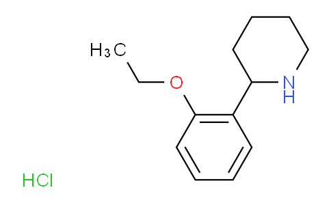 CAS No. 1177349-47-1, 2-(2-Ethoxyphenyl)piperidine, HCl
