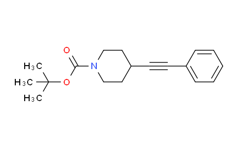 CAS No. 669015-08-1, 1-Boc-4-Phenylethynyl-piperidine