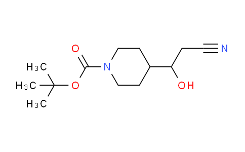 CAS No. 913642-49-6, 1-Boc-4-(2-Cyano-1-hydroxyethyl)piperidine