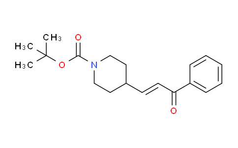 CAS No. 858644-32-3, 1-Boc-4-(3-Oxo-3-phenylpropenyl)piperidine