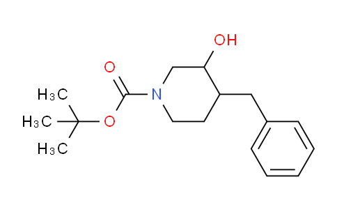 CAS No. 1188265-87-3, tert-Butyl 4-benzyl-3-hydroxypiperidine-1-carboxylate