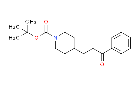 CAS No. 301232-43-9, 1-Boc-4-(3-Oxo-3-phenylpropyl)piperidine