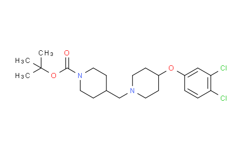 CAS No. 676517-41-2, 1-Boc-4-[4-(3,4-Dichlorophenoxy)piperidin-1-ylmethyl]piperidine