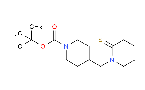 CAS No. 184968-86-3, 1-Boc-4-(2-Thioxopiperidin-1-ylmethyl)piperidine