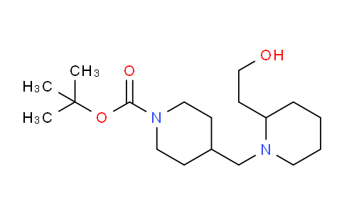 CAS No. 340962-94-9, 1-Boc-4-[2-(2-Hydroxyethyl)piperidin-1-ylmethyl]piperidine