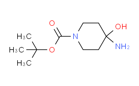 CAS No. 1245646-45-0, tert-Butyl 4-amino-4-hydroxypiperidine-1-carboxylate