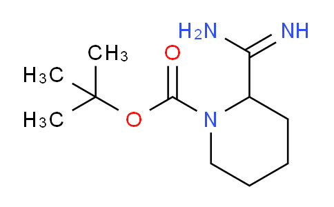 CAS No. 885954-09-6, tert-Butyl 2-amidinopiperidine-1-carboxylate