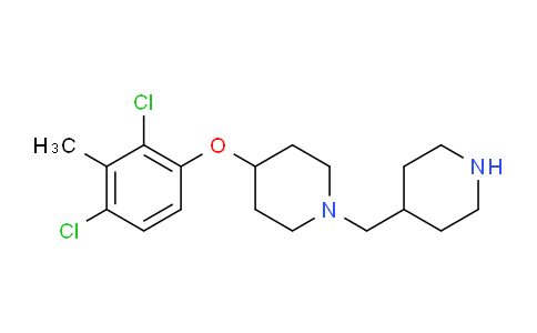CAS No. 676517-42-3, 4-(2,4-Dichloro-3-methylphenoxy)-1-piperidin-4-ylmethyl-piperidine