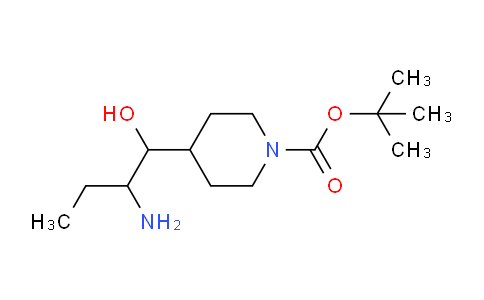 CAS No. 737766-59-5, 1-Boc-4-(2-Amino-1-hydroxybutyl)piperidine