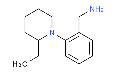 CAS No. 1094828-99-5, [2-(2-Ethyl-1-piperidinyl)phenyl]methanamine