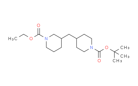 CAS No. 340962-97-2, Ethyl 3-(1-Boc-piperidin-4-ylmethyl)piperidine-1-carboxylate