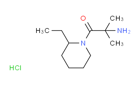 MC775260 | 1219972-55-0 | 2-Amino-1-(2-ethylpiperidin-1-yl)-2-methylpropan-1-one hydrochloride