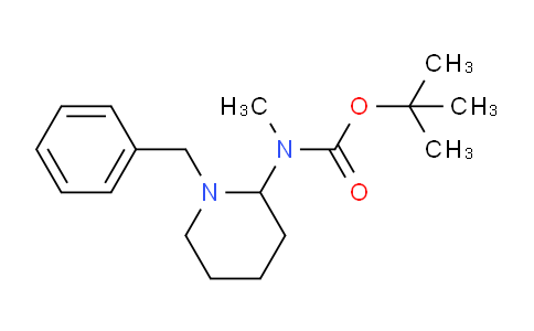 CAS No. 1245649-49-3, tert-Butyl (1-benzylpiperidin-2-yl)(methyl)carbamate