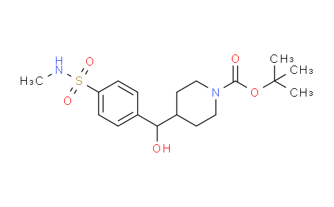 CAS No. 856932-08-6, 1-Boc-4-[Hydroxy-(4-methylsulfamoylphenyl)methyl]piperidine