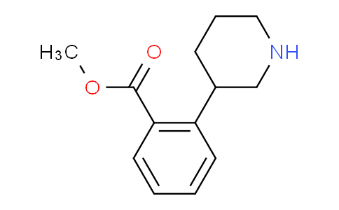 CAS No. 927802-55-9, Methyl 2-(piperidin-3-yl)benzoate