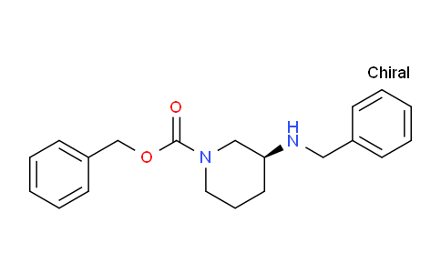 CAS No. 1245647-57-7, (S)-Benzyl 3-(benzylamino)piperidine-1-carboxylate